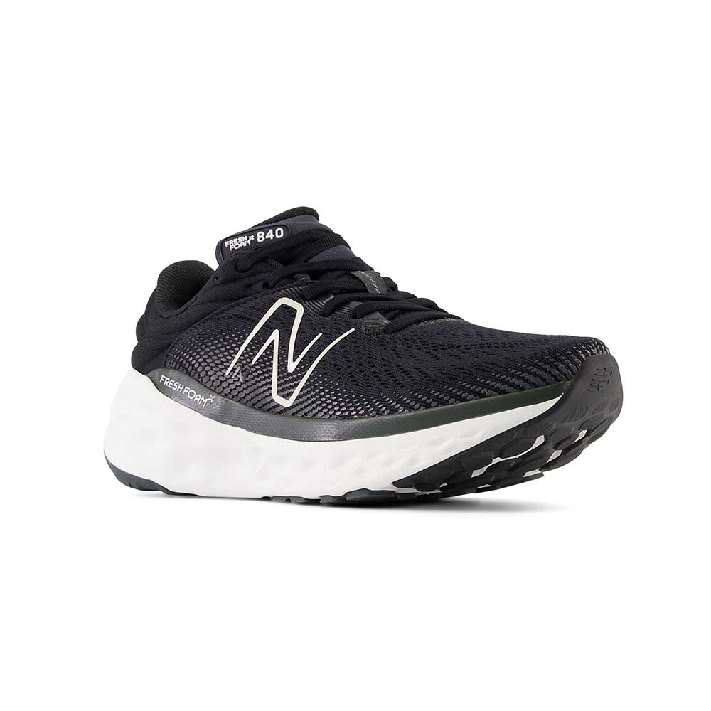 Men's Fresh Foam X 840v1 Running Shoe- Black/Blacktop - Regular (D) - Image 2