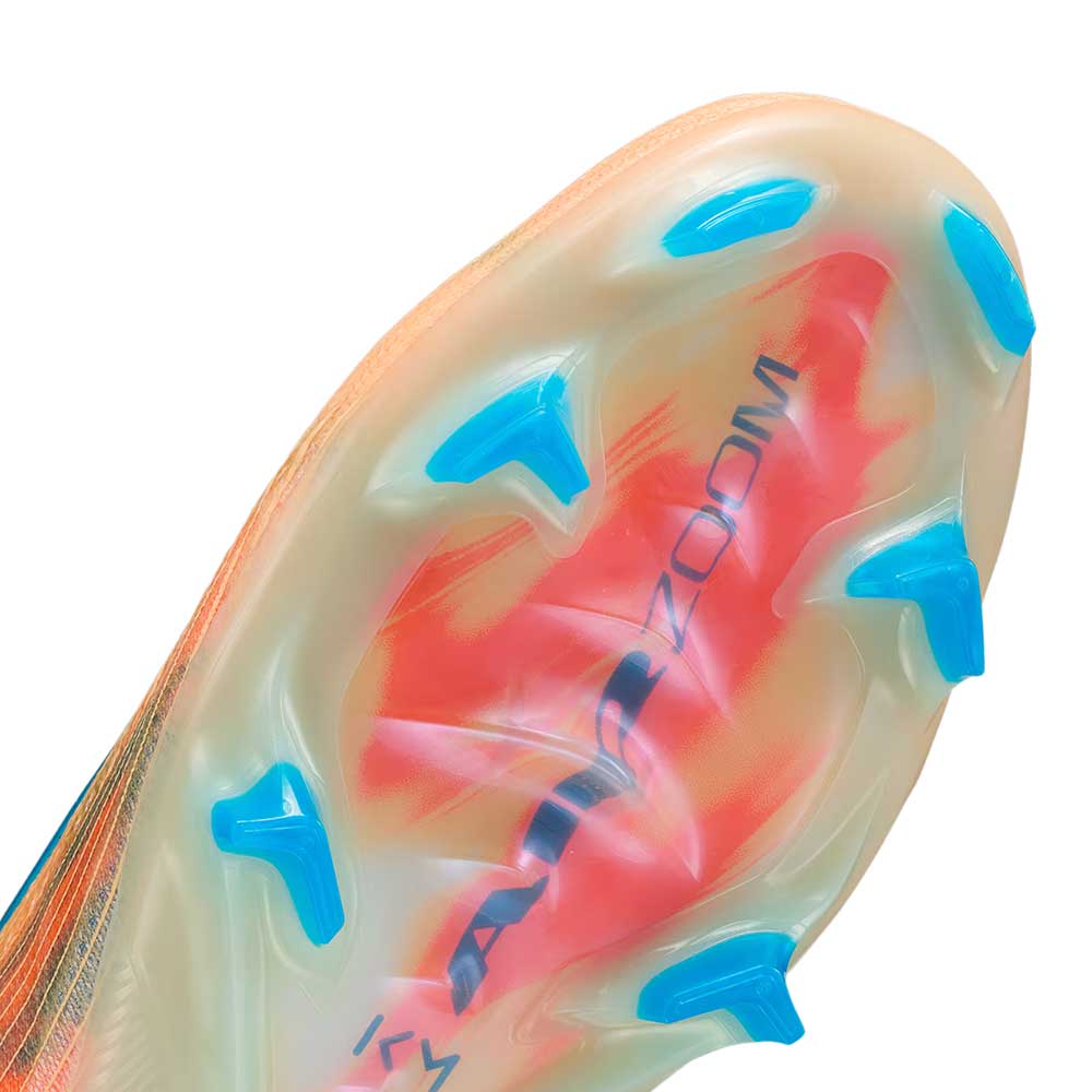 Mercurial Superfluy 10 Elite "Kylian Mbappé" Soccer Cleat - Melon Tint/Neo Turq/Igloo - Regular (D) - Image 6
