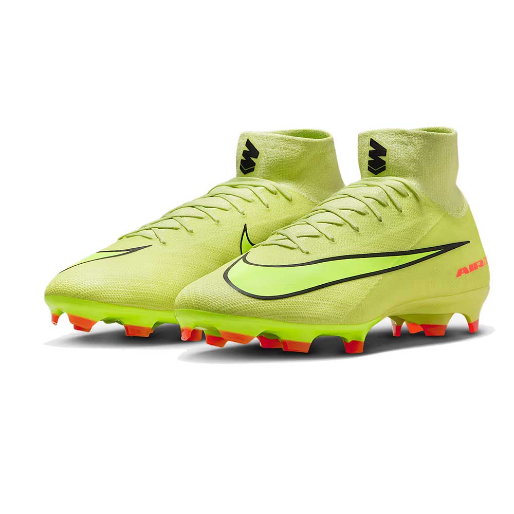 Mercurial Superfly 10 Pro Soccer Shoe - Limelight/Volt/Hyper Crimson - Regular (D) - Image 2