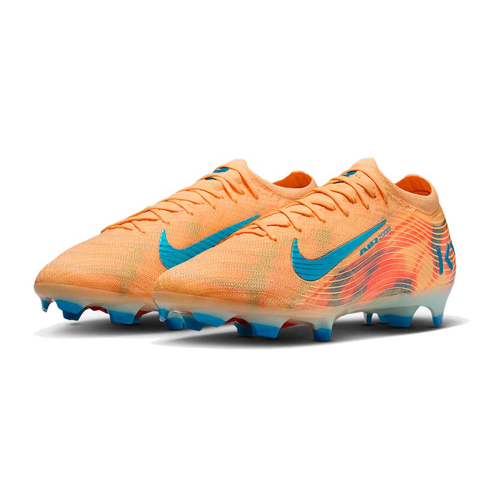 Mercurial Vapor 16 Elite "Kylian Mbappé" Soccer Cleat - Melon Tint/Neo Turq/Igloo - Regular (D) - Image 3