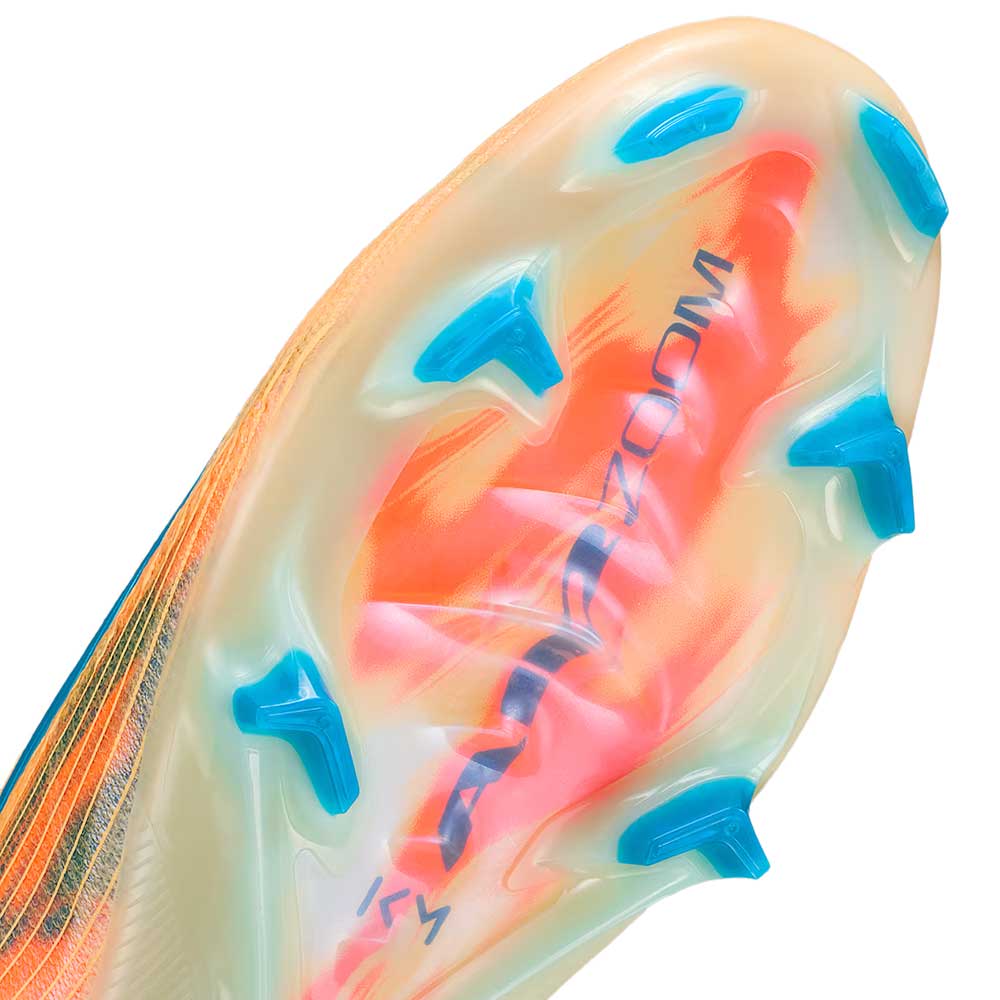 Mercurial Vapor 16 Elite "Kylian Mbappé" Soccer Cleat - Melon Tint/Neo Turq/Igloo - Regular (D) - Image 4