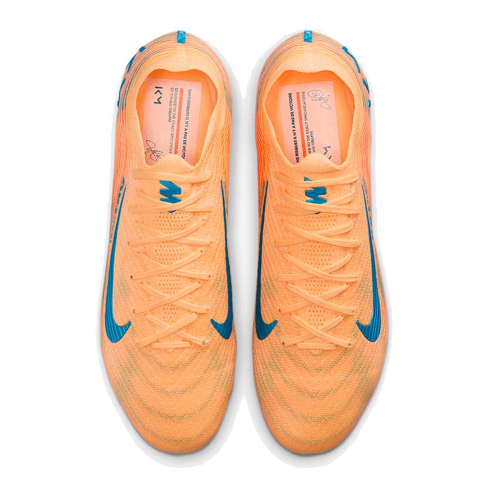 Mercurial Vapor 16 Elite "Kylian Mbappé" Soccer Cleat - Melon Tint/Neo Turq/Igloo - Regular (D) - Image 6