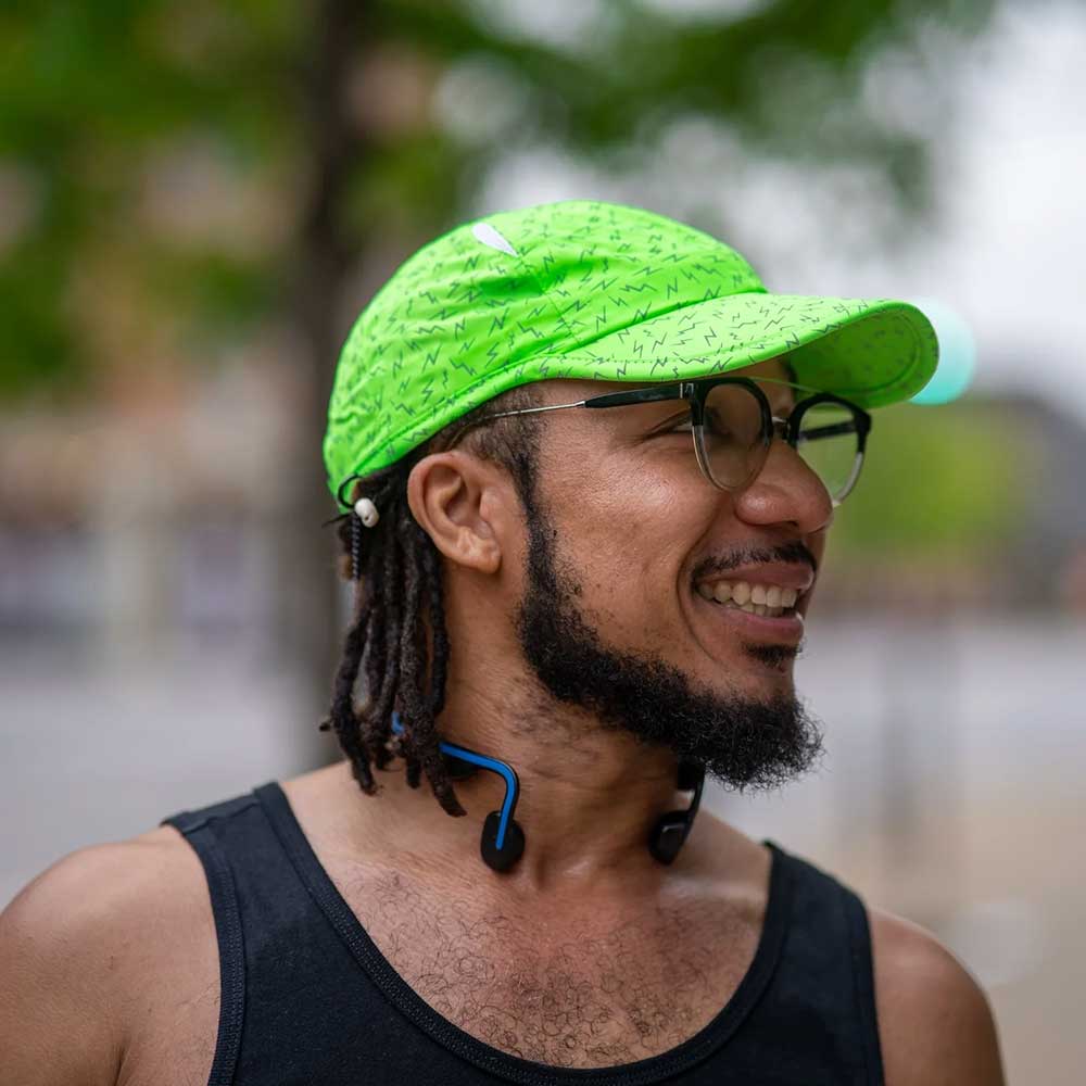 Neon Flash Reflective Hat - Image 5