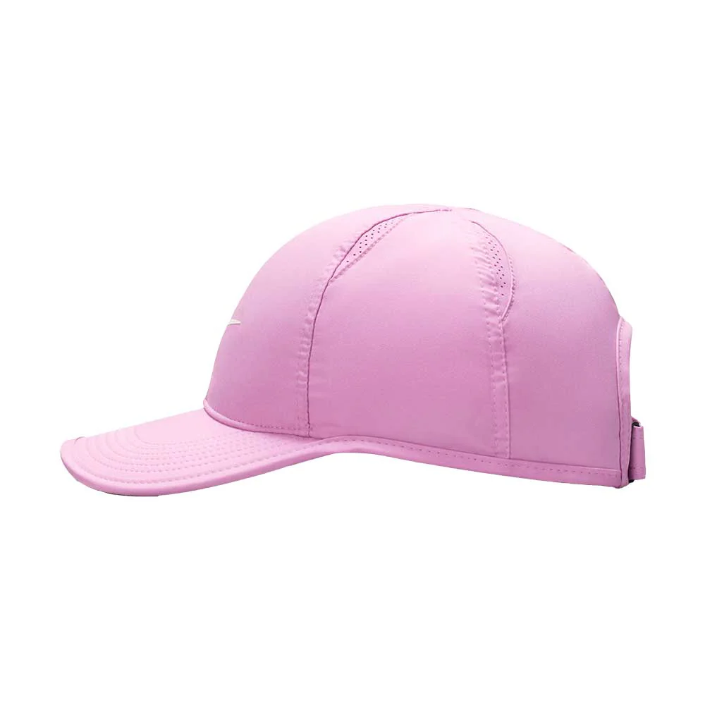 Nike Dri-FIT AeroBill Featherlight Club Cap - Light Magenta/White - Image 3