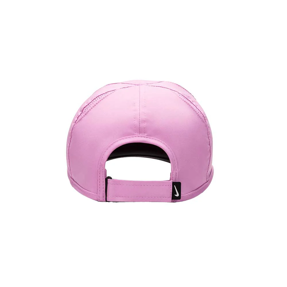 Nike Dri-FIT AeroBill Featherlight Club Cap - Light Magenta/White - Image 4