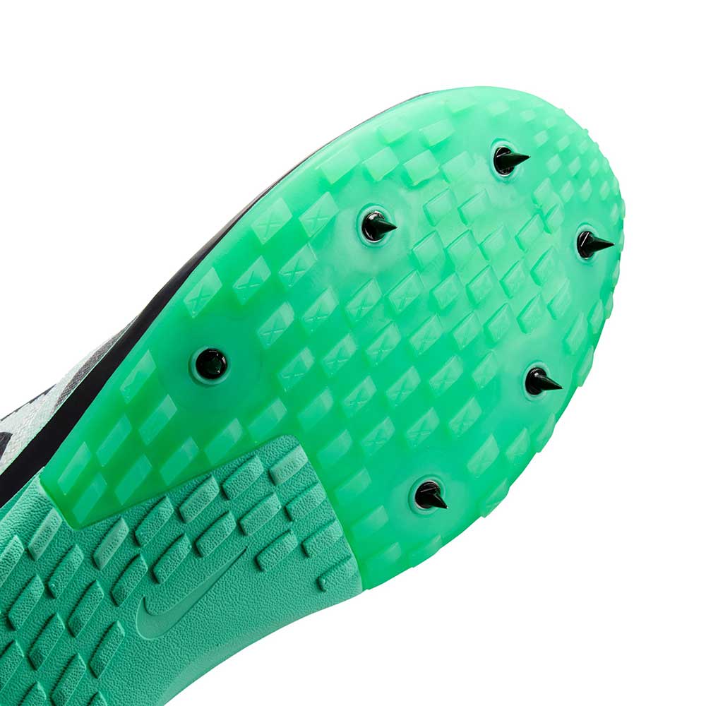 Nike Rival XC 6 Cross Country Spike - Barely Green/Metallic Silver/Green Glow - Regular (D) - Image 6
