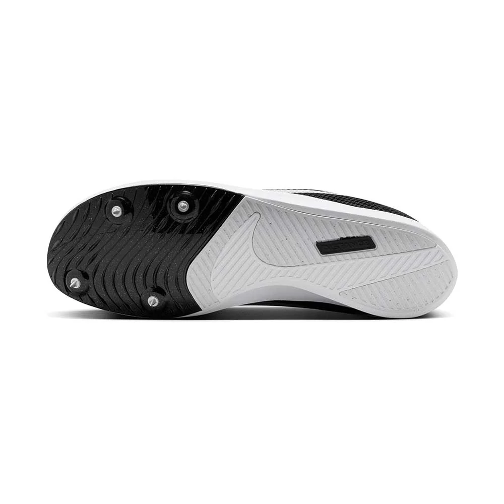 All Gender Nike Zoom Rival Distance Track Spike- Black/Metallic Silver/Black - Image 7