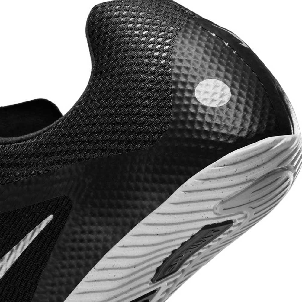 All Gender Nike Zoom Rival Sprint Spike - Black/Metallic Silver/Lt Smoke Grey- Regular (D) - Image 5