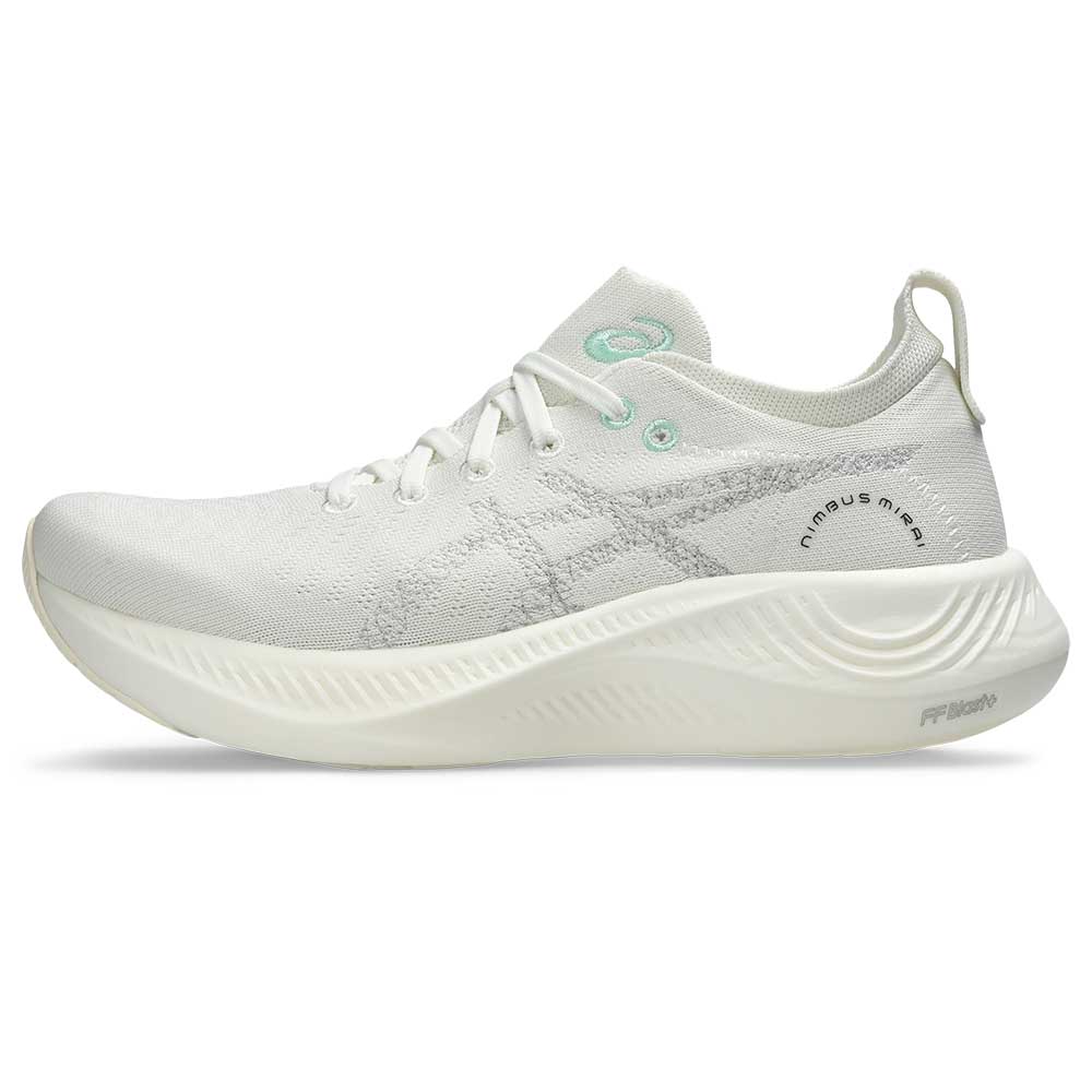 All Gender Nimbus Mirai Running Shoe - White/White - Regular (D) - Image 2
