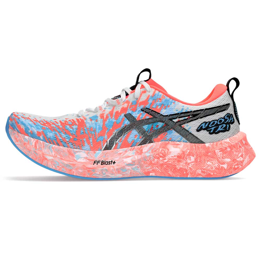 Men's Noosa Tri 16 Running Shoe - White/Sunrise Red - Regular (D) - Image 3