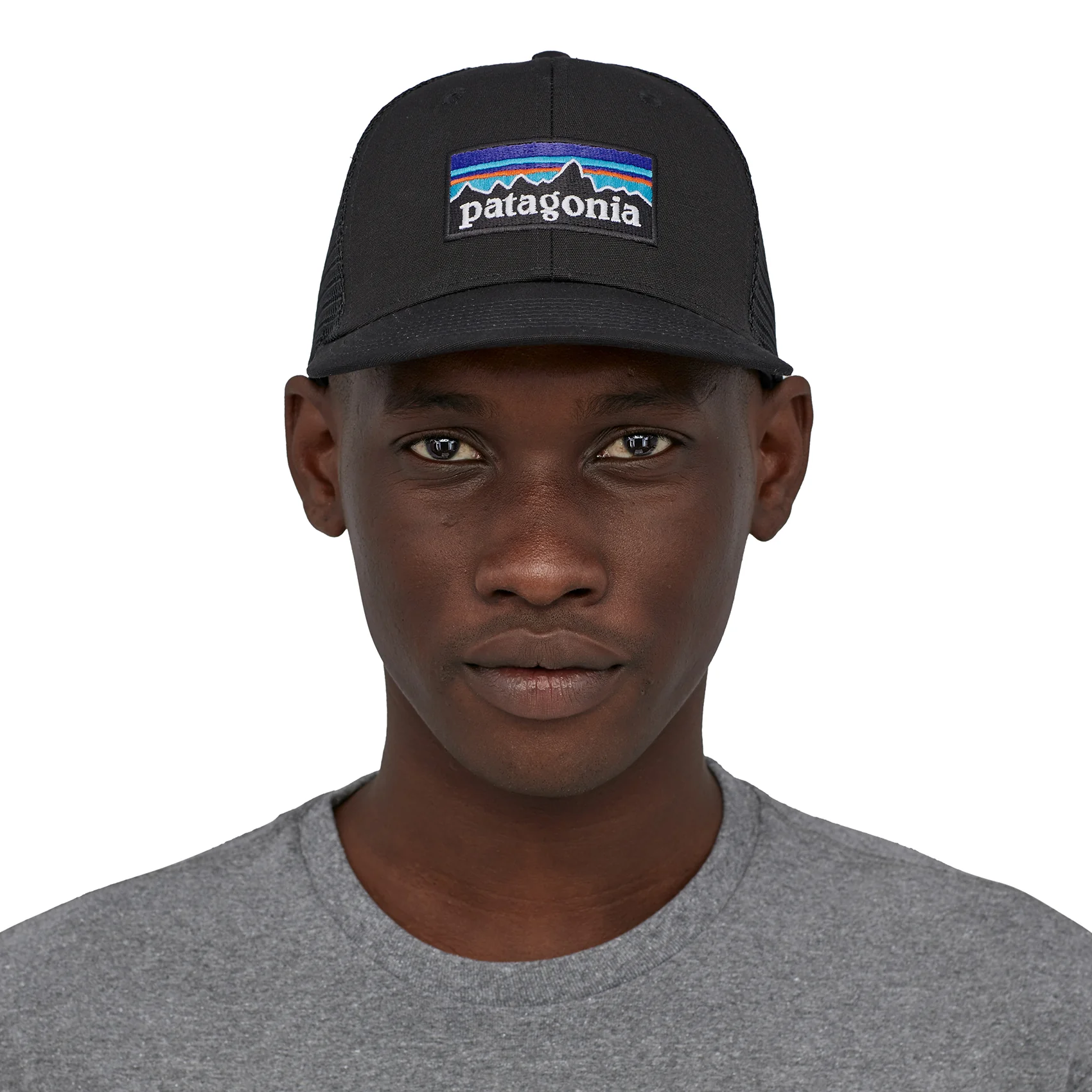 All Gender P-6 Logo Trucker Hat - Black - Image 3
