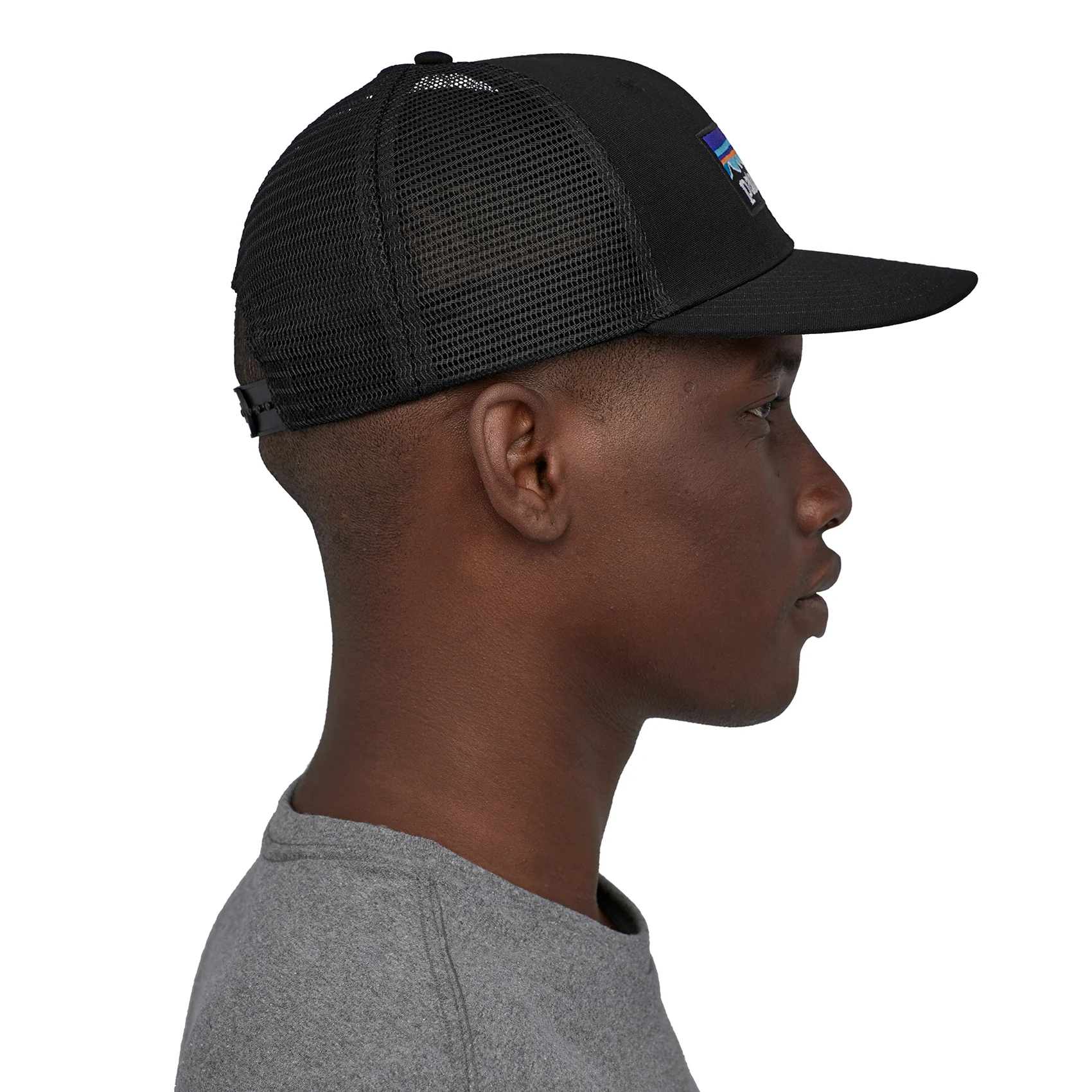 All Gender P-6 Logo Trucker Hat - Black - Image 4