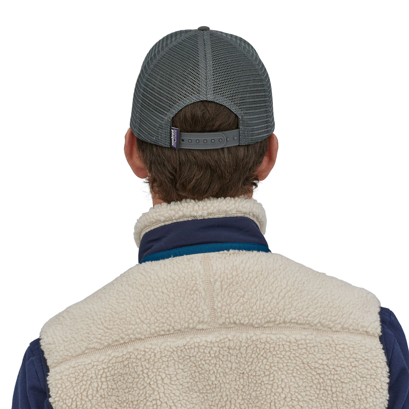 All Gender P-6 Logo Trucker Hat - Forge Grey - Image 3