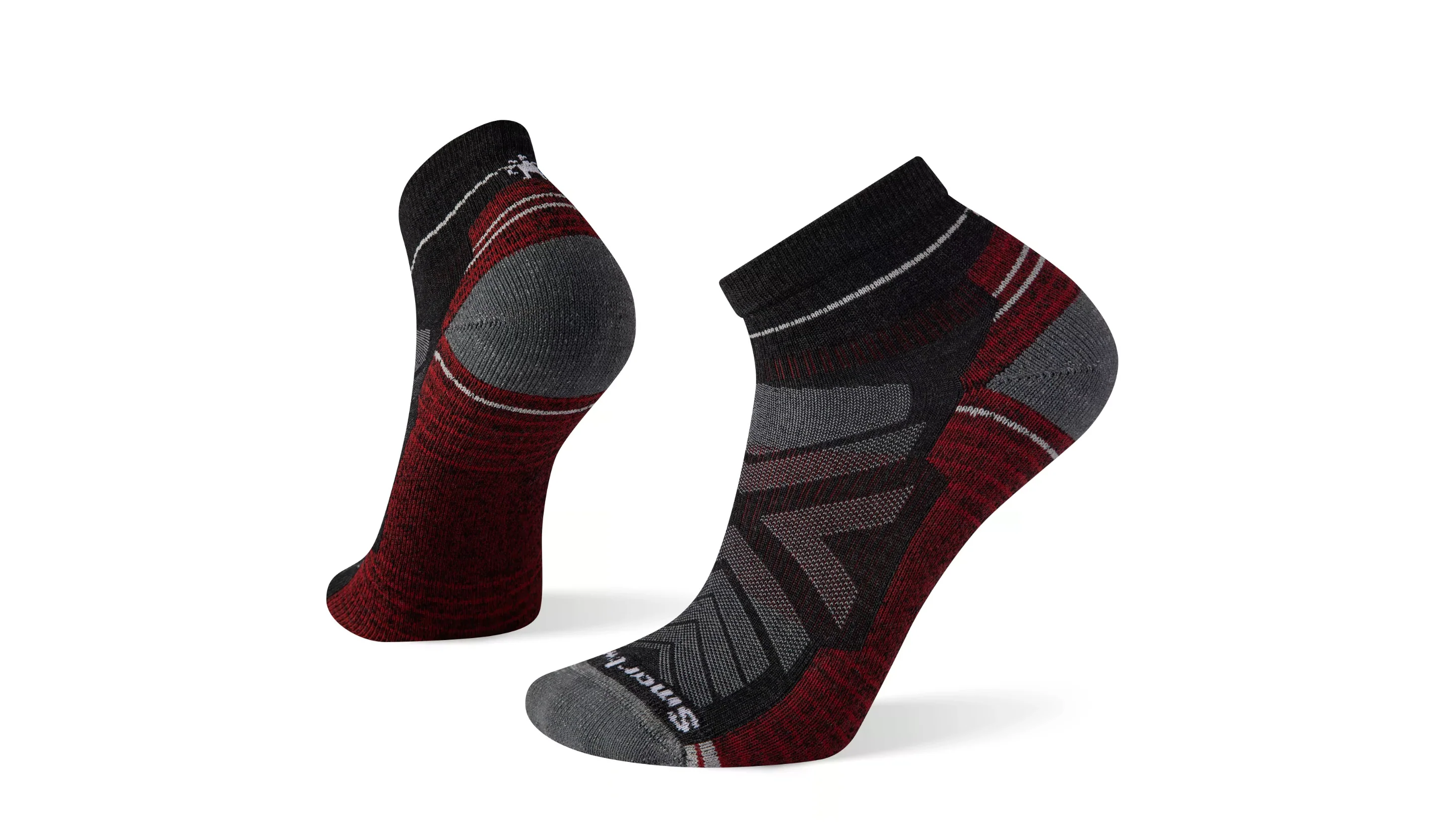 Men's Hike Light Cushion Ankle Socks - Charcoal