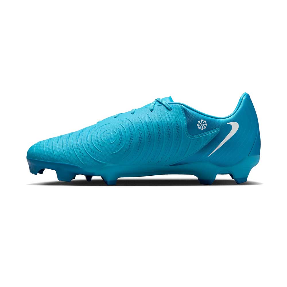Nike Phantom GX 2 Academy MG Low-Top Soccer Cleats - Blue Fury/White - Regular (D) - Image 2