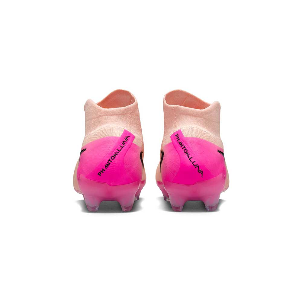 All Gender Phantom Luna II Elite FG Soccer Cleats - Crimson Tint/Black/Pink Blast - Regular (D) - Image 4