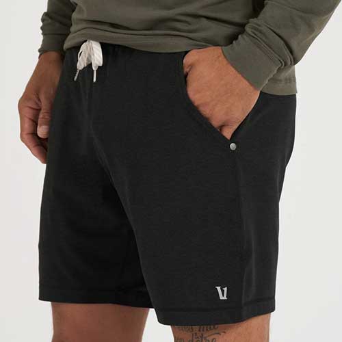Men's Ponto Short - Black Heather - Image 2