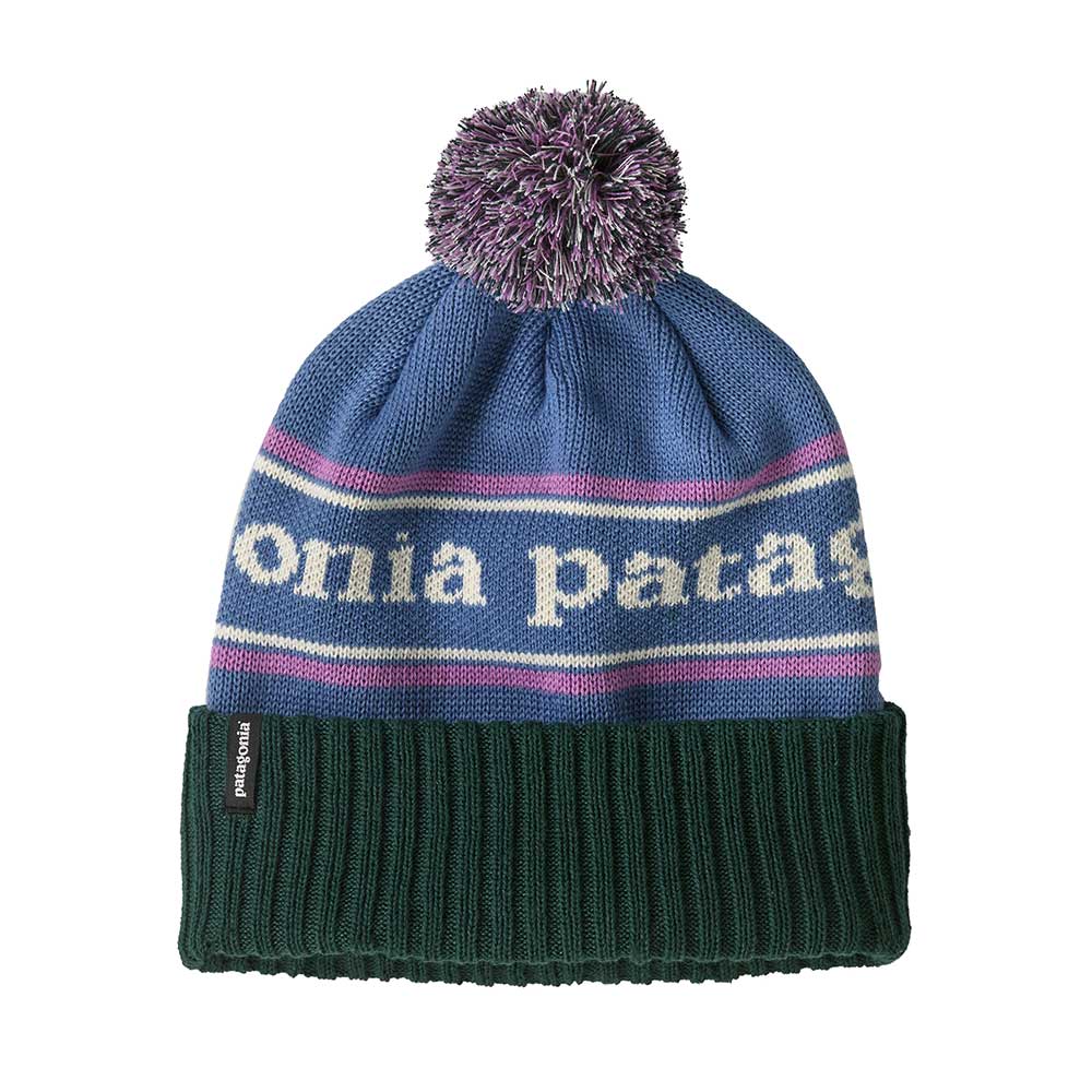 Powder Town Beanie - Park Stripe: Barnacle Blue