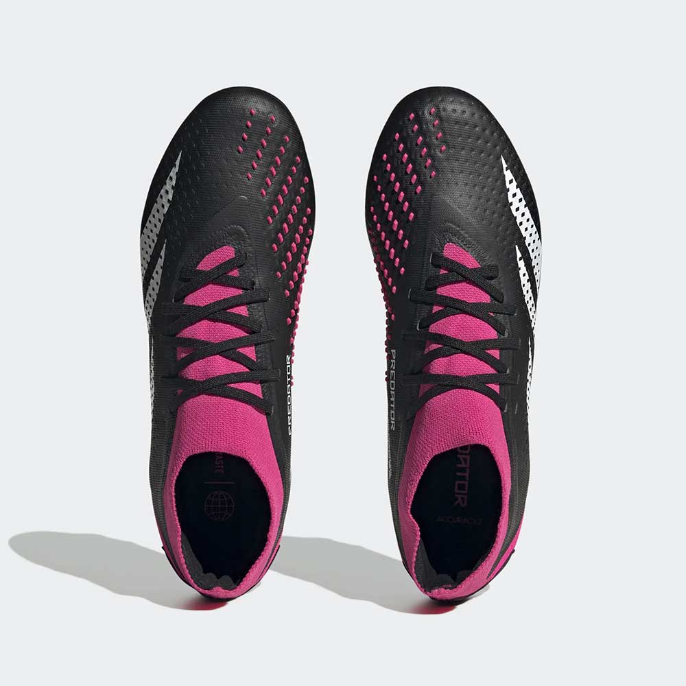 All Gender Predator Accuracy 2 FG Soccer Shoe - Core Black/Ftwr White/Team Shock Pink 2 - Regular (D) - Image 5