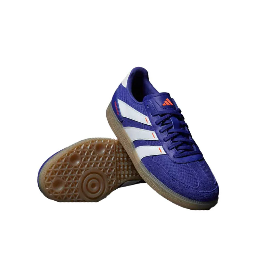 Men's Predator Freestyle Indoor Soccer Shoe - Lucid Blue/Cloud White/Solar Red - Regular (D) - Image 2