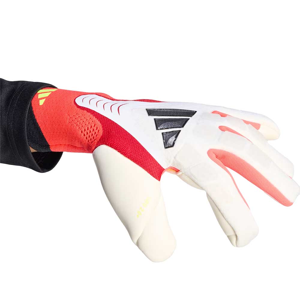 Predator GL Pro Goalkeeper Glove - White/Lucid Red/Black - Image 2