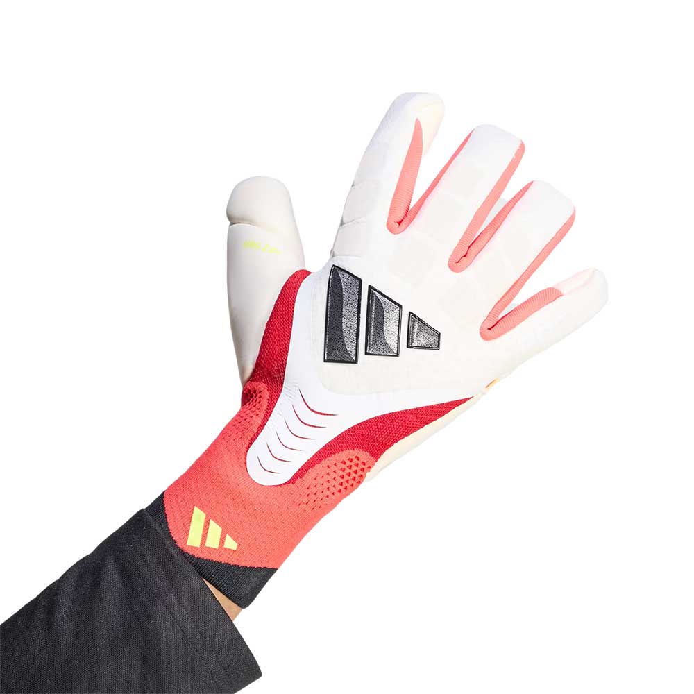 Predator GL Pro Goalkeeper Glove - White/Lucid Red/Black - Image 3