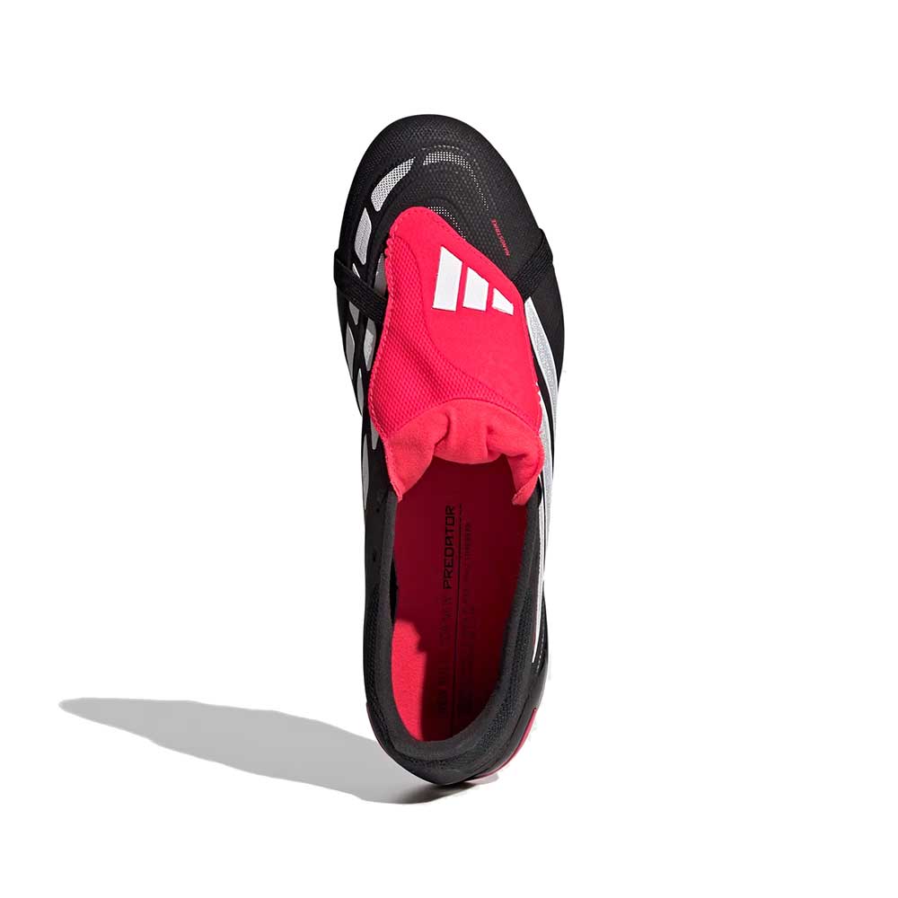 Predator League FT FG Soccer Cleat - Core Black/Ftwr White/Lucid Red - Regular (D) - Image 6
