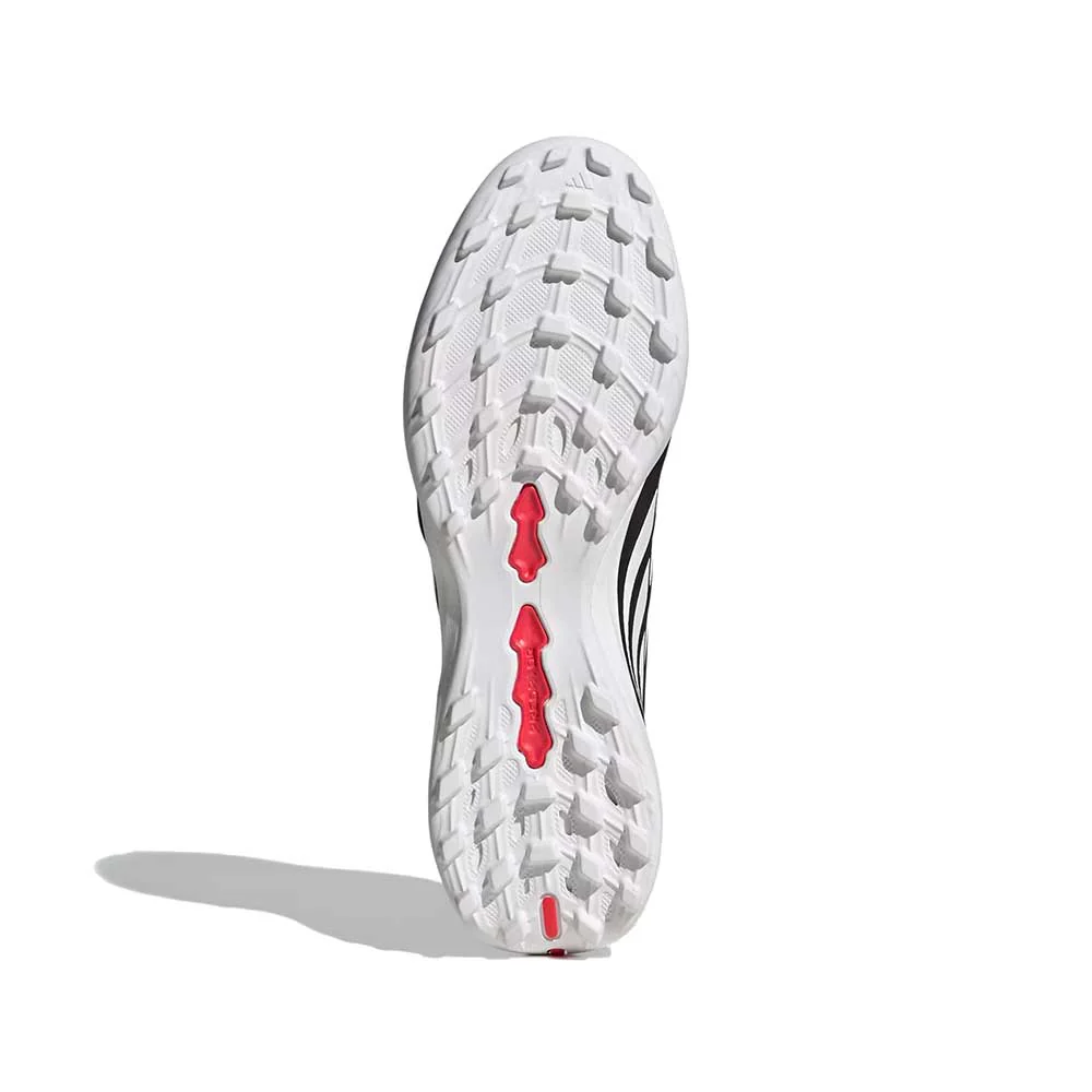 Predator League FT TF Soccer Shoe - Core Black/Ftw White/Lucid Red - Regular (D) - Image 7