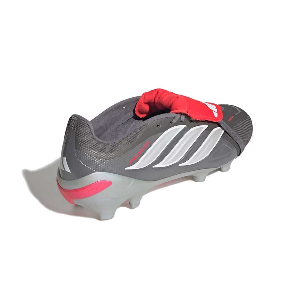 Predator League FT FG Soccer Cleat - Iron Mt/Zero Mt/Lucid Red - Regular (D) - Image 4