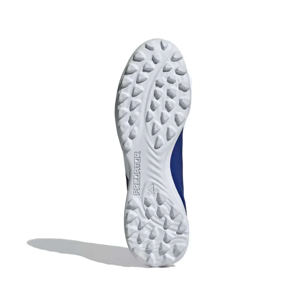Predator League TF Soccer Shoe - Lucid Blue/Cloud White/Solar Red - Regular (D) - Image 6