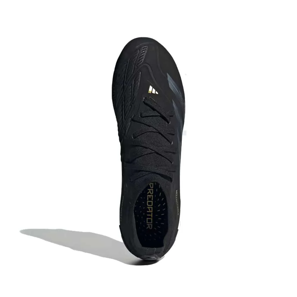 Predator Pro FG Soccer Cleats - Core Black/Carbon/Gold Metallic - Regular (D) - Image 4