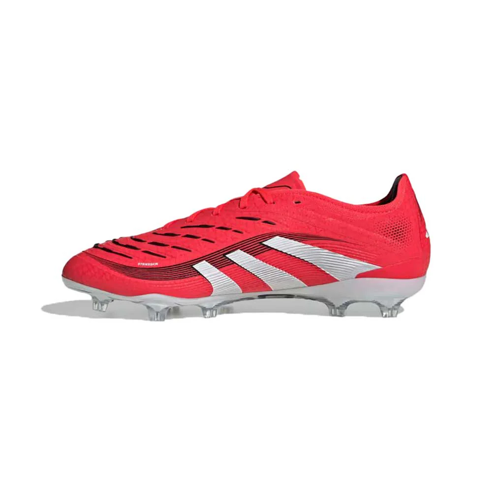 Men's Predator Pro FG Soccer Cleat - Lucid Red/Cloud White/Black - Regular (D) - Image 3