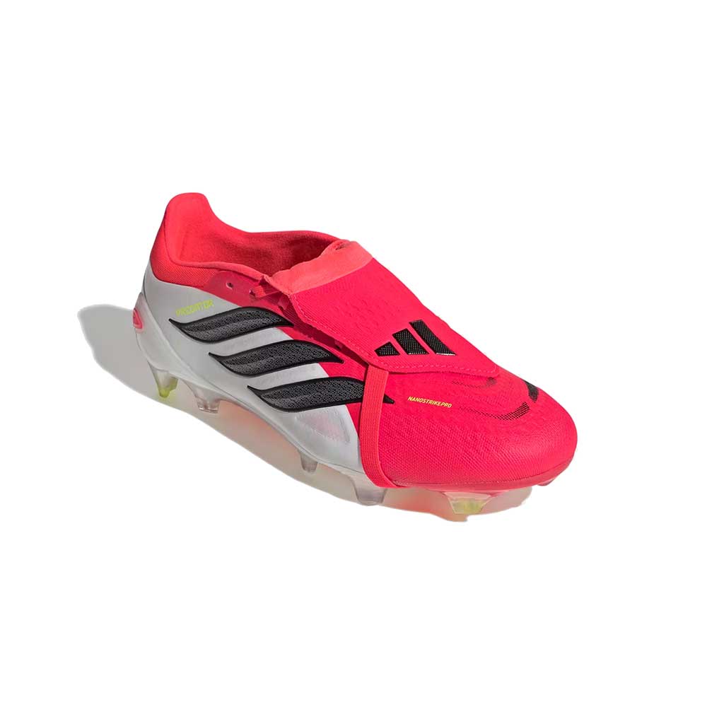 Predator Pro FT FG Soccer Cleat - Lucid Red/Core Black/Footwear White - Regular (D) - Image 2