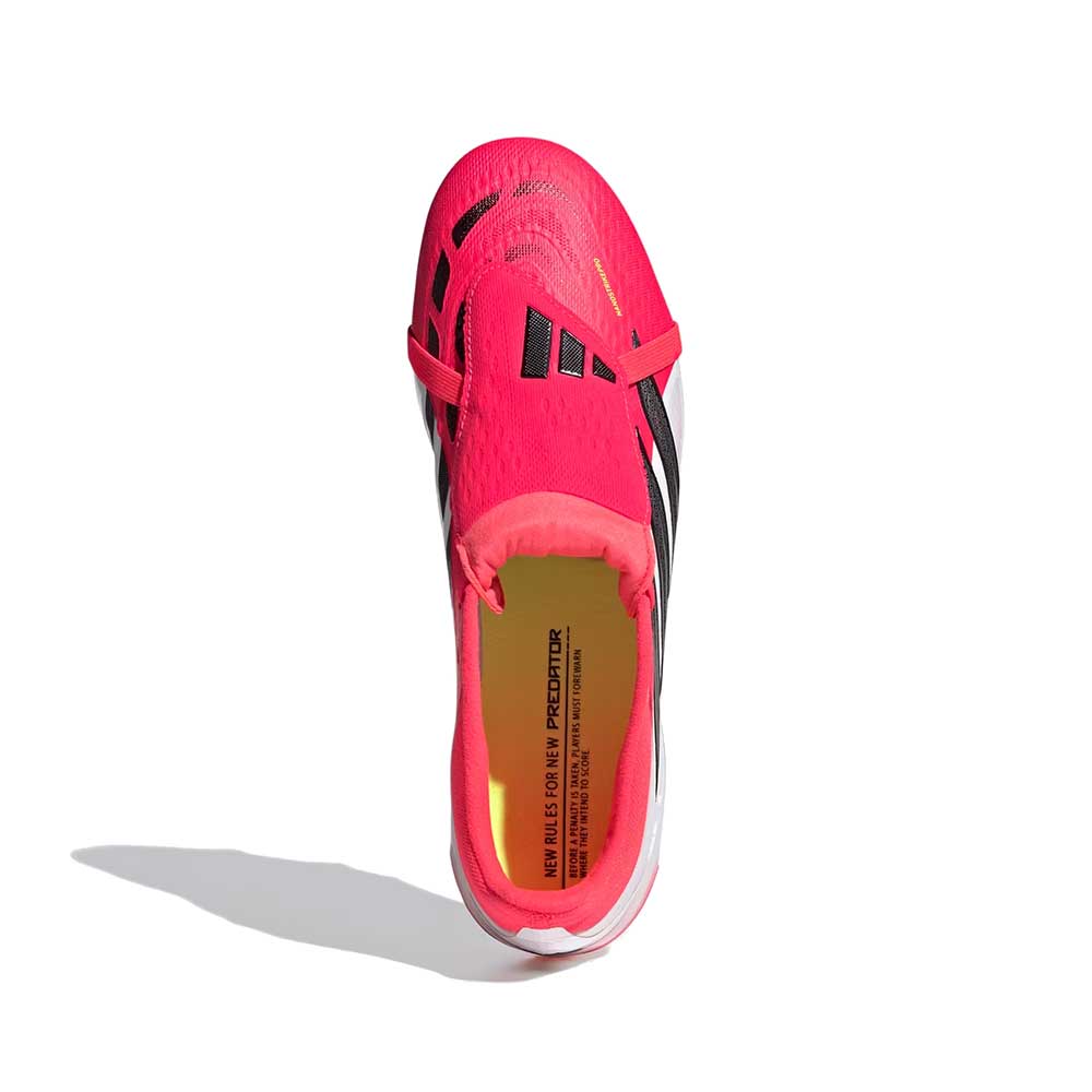Predator Pro FT FG Soccer Cleat - Lucid Red/Core Black/Footwear White - Regular (D) - Image 6