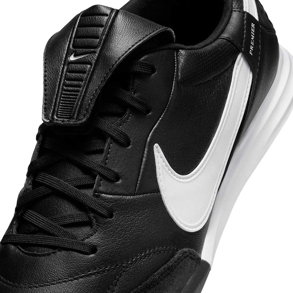 Premier 3 TF Soccer Shoe - Black/White - Image 6