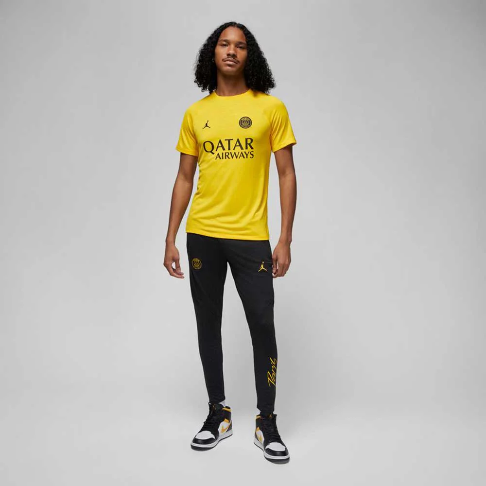 Men's Paris Saint-Germain Dri-Fit Academy Pro - Tour Yellow - Image 2
