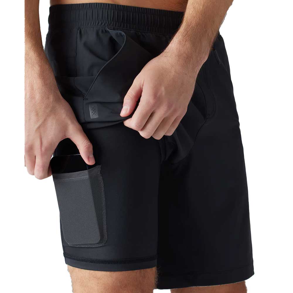 Men's Pursuit Short  9" Unlined - Black - Image 4