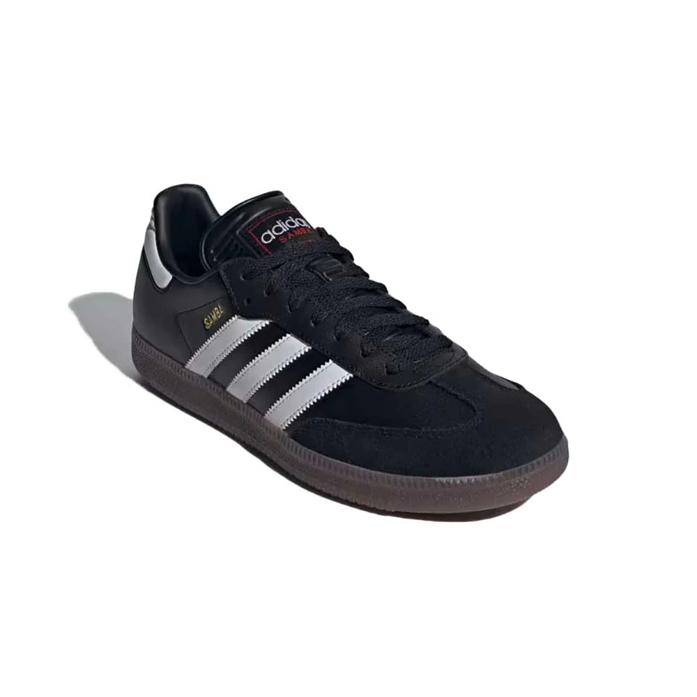 Men's Samba Indoor Soccer Shoe - Core Black/Cloud White/Vivid Red - Regular (D) - Image 2