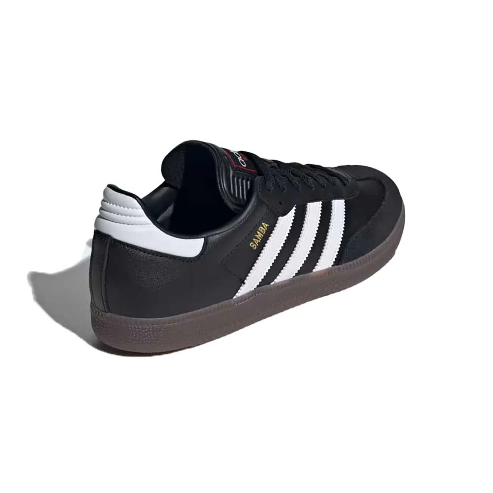 Men's Samba Indoor Soccer Shoe - Core Black/Cloud White/Vivid Red - Regular (D) - Image 4
