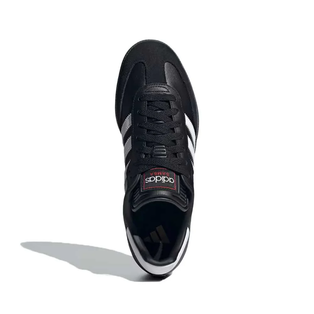 Men's Samba Indoor Soccer Shoe - Core Black/Cloud White/Vivid Red - Regular (D) - Image 5