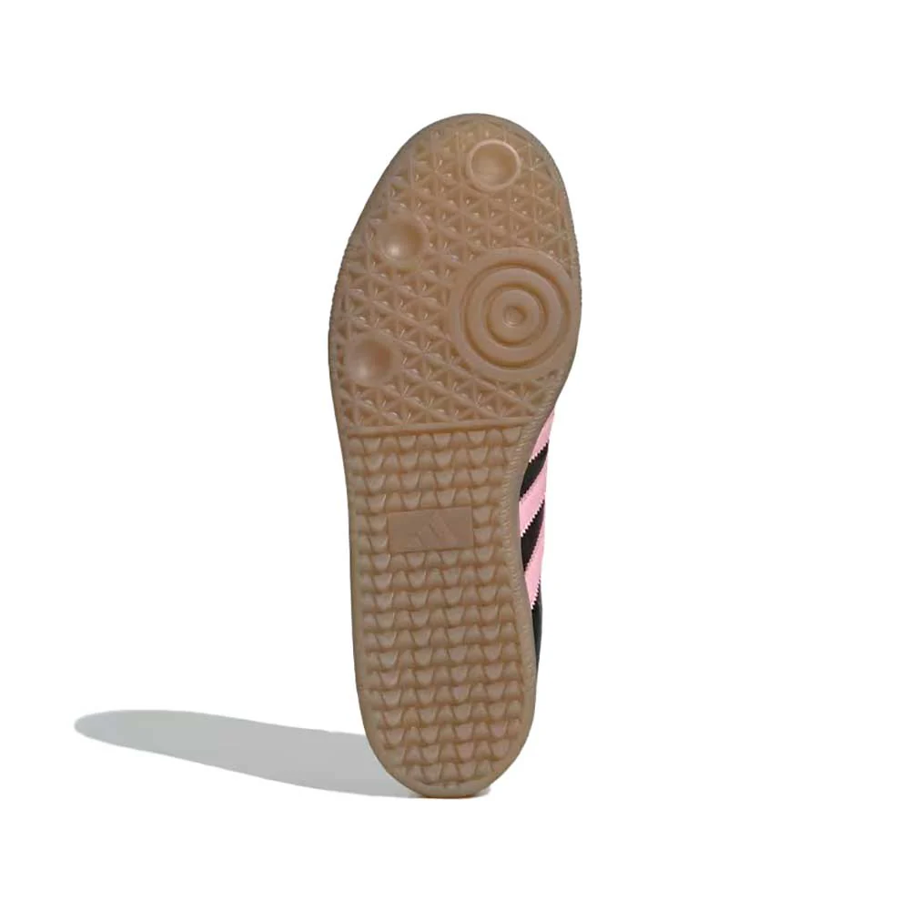 Men's Samba Messi Indoor Soccer Shoe - Core Black/Light Pink/Gold Met - Regular (D) - Image 6