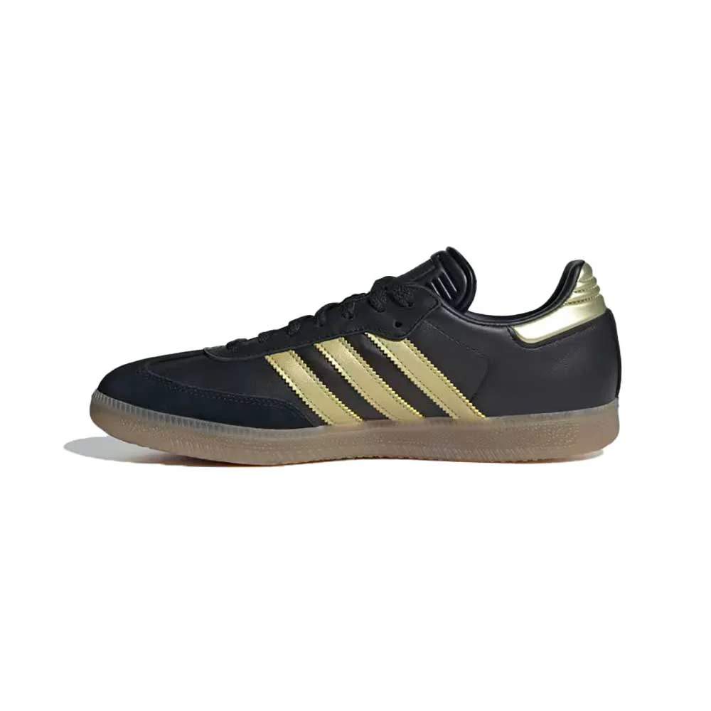 Men's Samba Messi Indoor Soccer Shoe - Light Pink/Core Black/Gum - Image 4