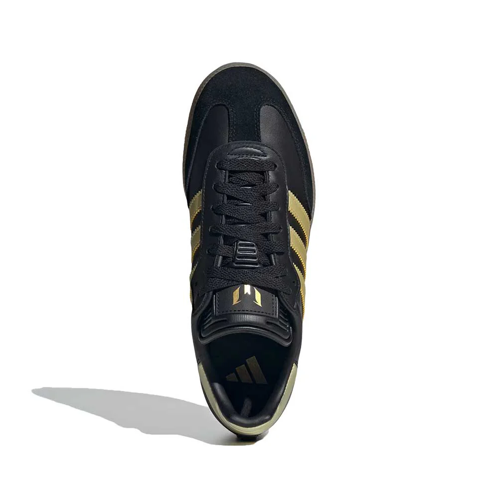 Men's Samba Messi Indoor Soccer Shoe - Light Pink/Core Black/Gum - Image 5