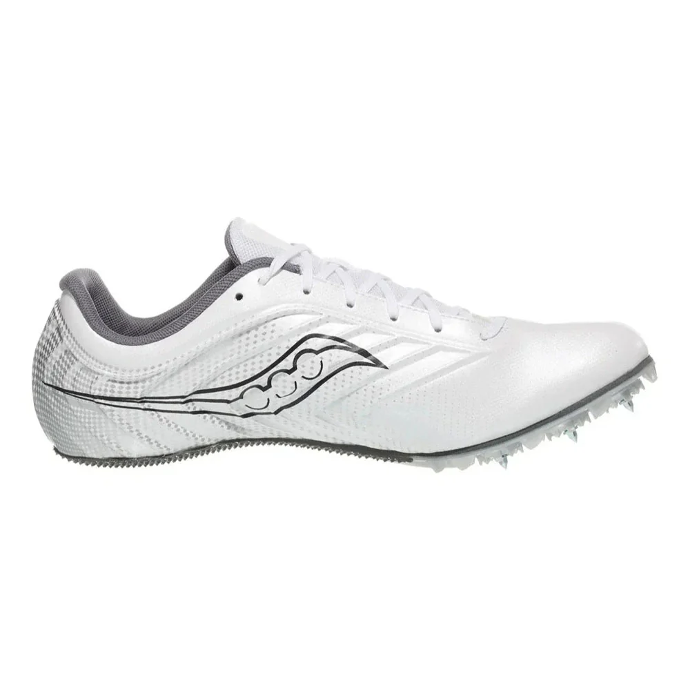 Men's Spitfire 5 Track Spike - White/ Carbon - Regular (D)