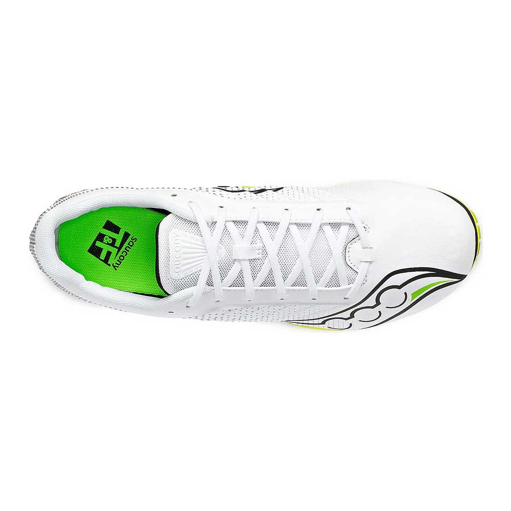 Men's Spitfire 5 Track & Field Spike -  White/Slime - Regular (D) - Image 4