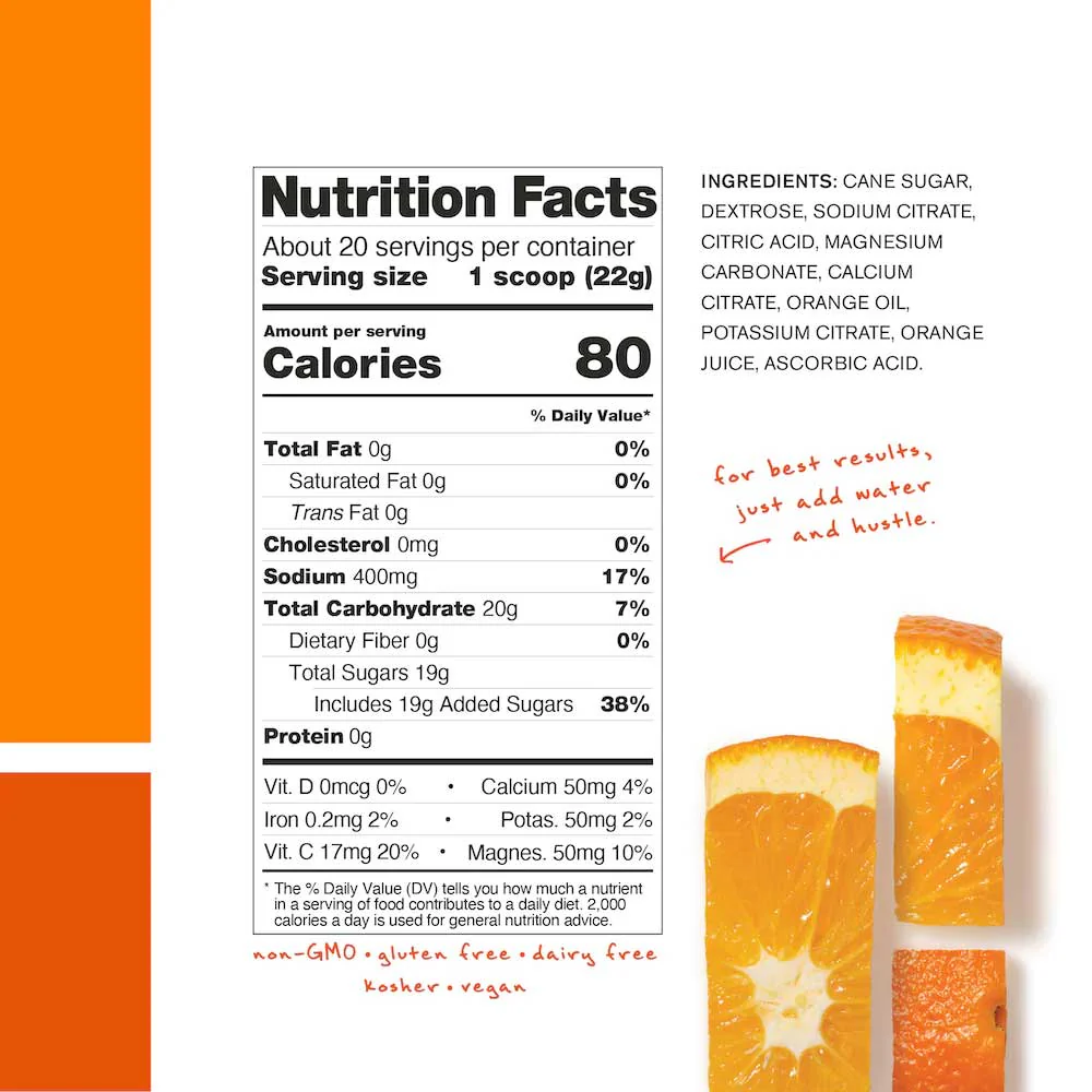 Sport Hydration 20s Bag - Orange - Image 5