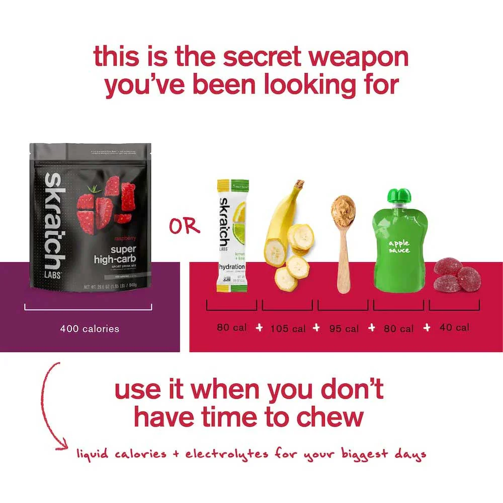 Super High-Carb 8 Serving Bag - Raspberry - Image 6
