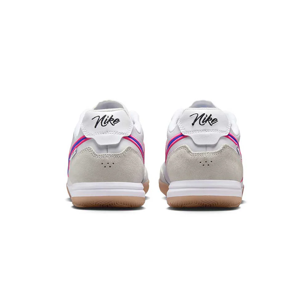 Men's Tiempo Street Gato Indoor Soccer Shoe - White/Racer Blue/Pink Blast - Regular (D) - Image 6