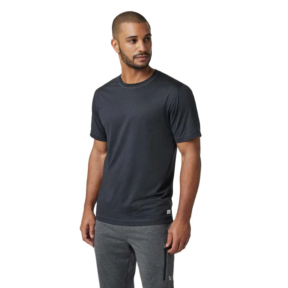 Men's Tradewind Peformance Tee 2.0 - Black Heather - Image 2