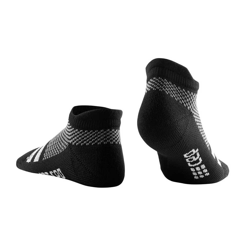 Men's Training No Show Socks -  Black Training - Image 4